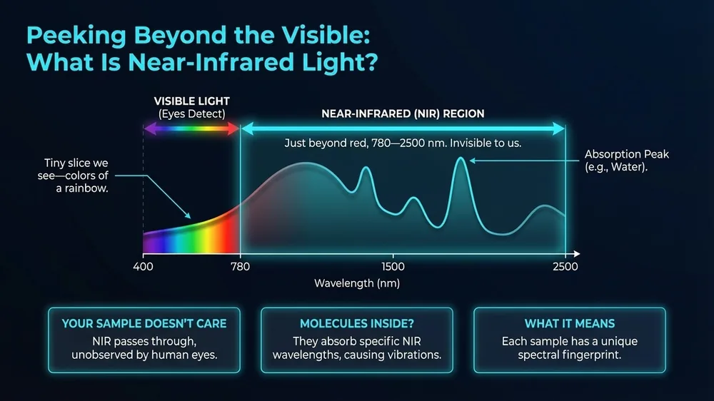 Art18 S2 Peeking Beyond The Visible What Is Nearinf — Nir Spectroscopy diagram 2 for SpectroScience NIR article