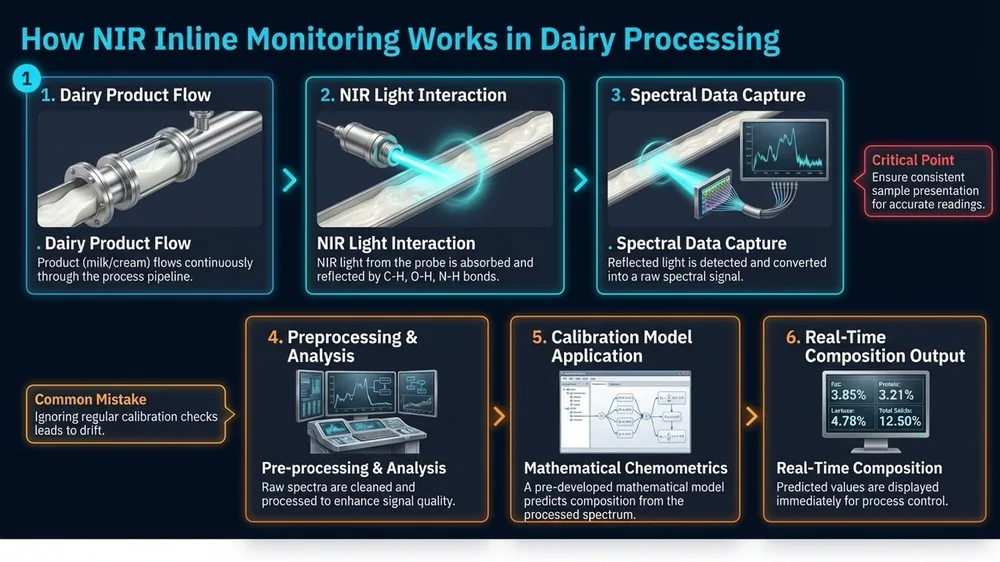 Art2 S1 How Nir Inline Monitoring Works In Dairy P — Inline Nir illustration for SpectroScience NIR article