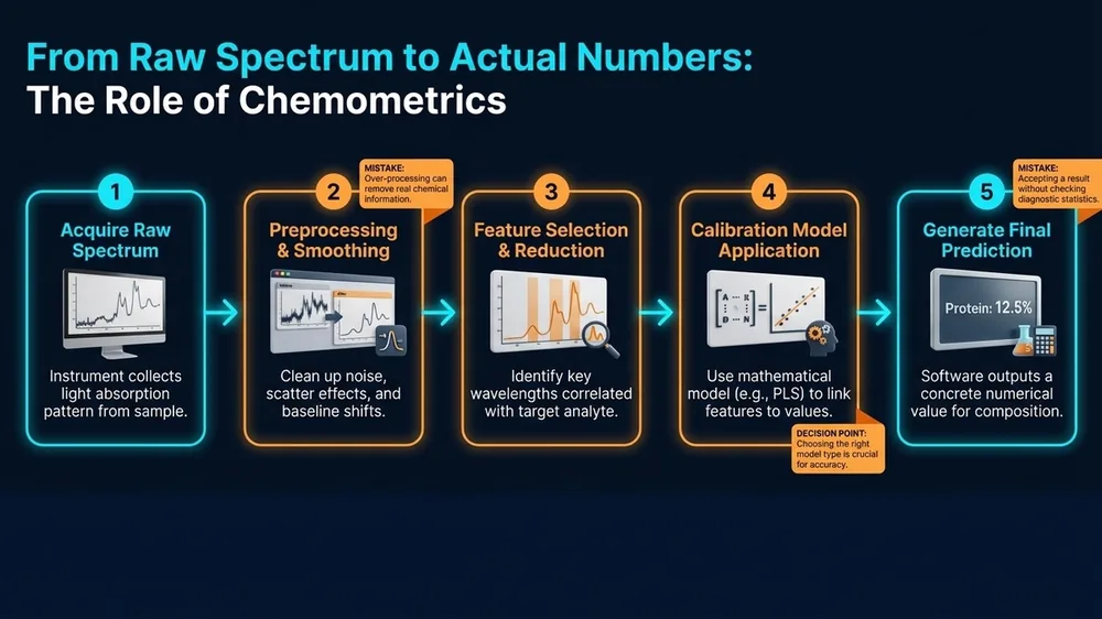 Art30 S3 From Raw Spectrum To Actual Numbers The Ro — Nir Spectroscopy diagram 3 for SpectroScience NIR