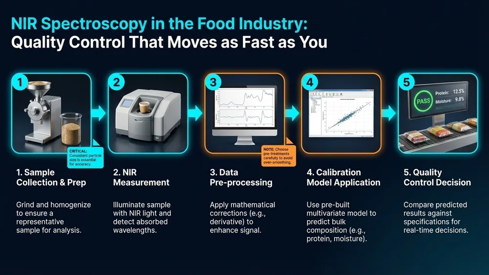 Art52 S1 Nir Spectroscopy In The Food Industry Qual — Nir Spectroscopy illustration for SpectroScience NIR article