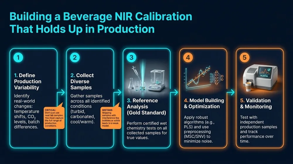 Art53 S9 Building A Beverage Nir Calibration That H — Nir Accuracy diagram 3 for SpectroScience NIR article