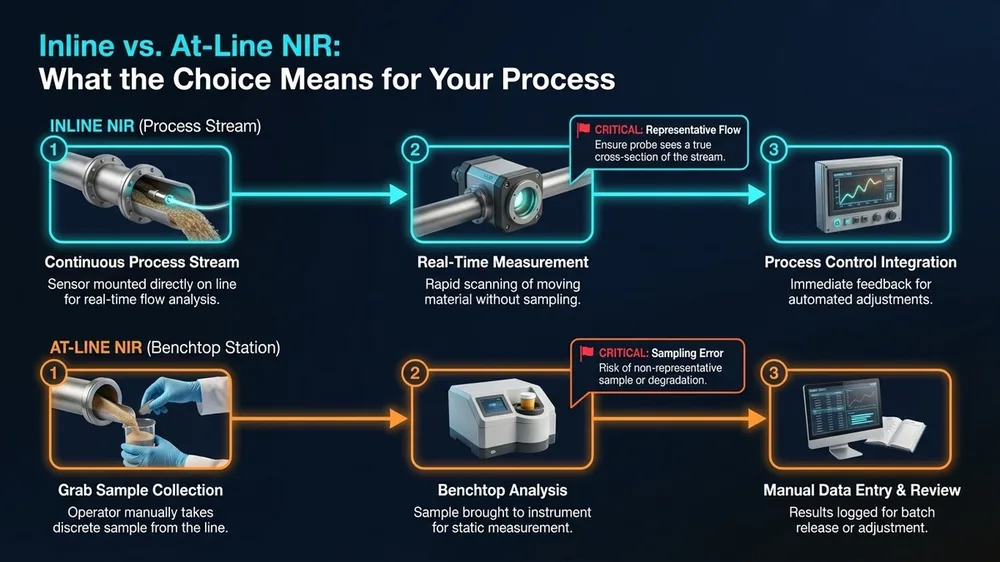 Art61 S2 Inline Vs Atline Nir What The Choice Means — Nir Spectroscopy diagram 2 for SpectroScience NIR