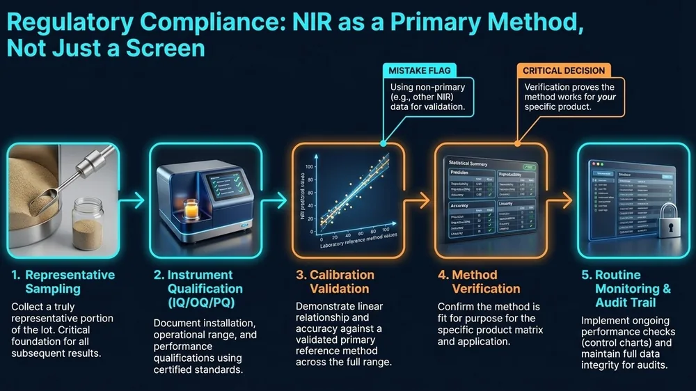 Art61 S5 Regulatory Compliance Nir As A Primary Met — Nir Spectroscopy diagram 5 for SpectroScience NIR article
