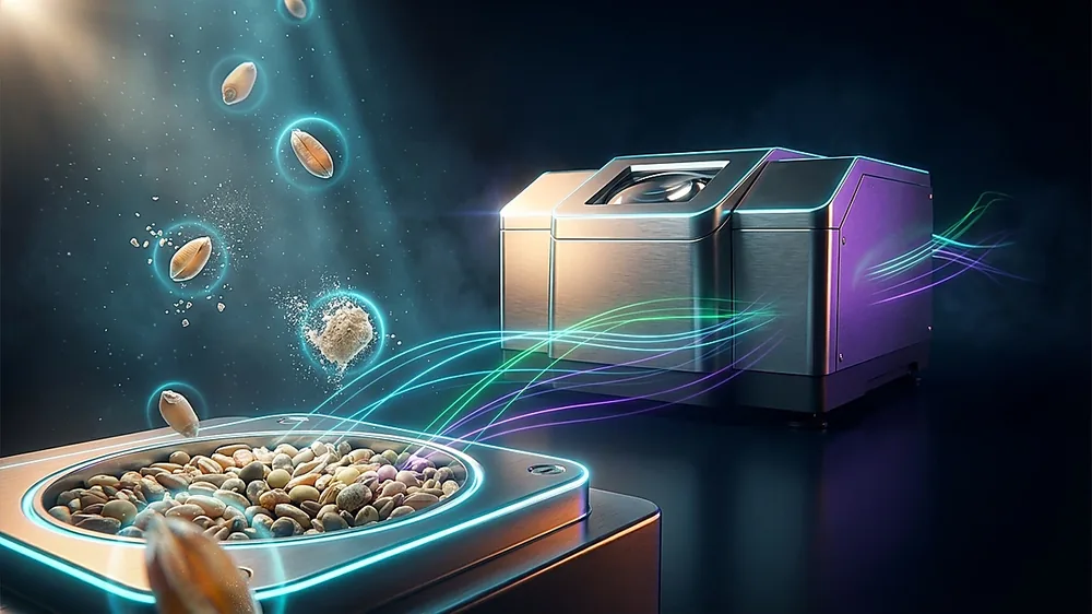 Putting It Together: From Photons to Feed Decisions — NIR spectroscopy diagram