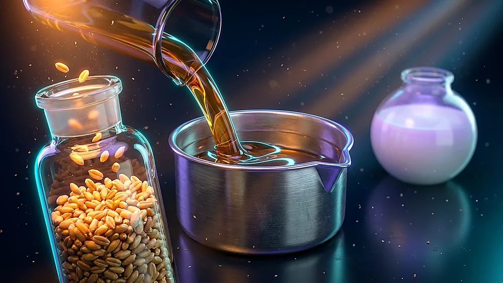 Different NIR sample types including whole grain, ground feed, powder, and liquid dairy samples