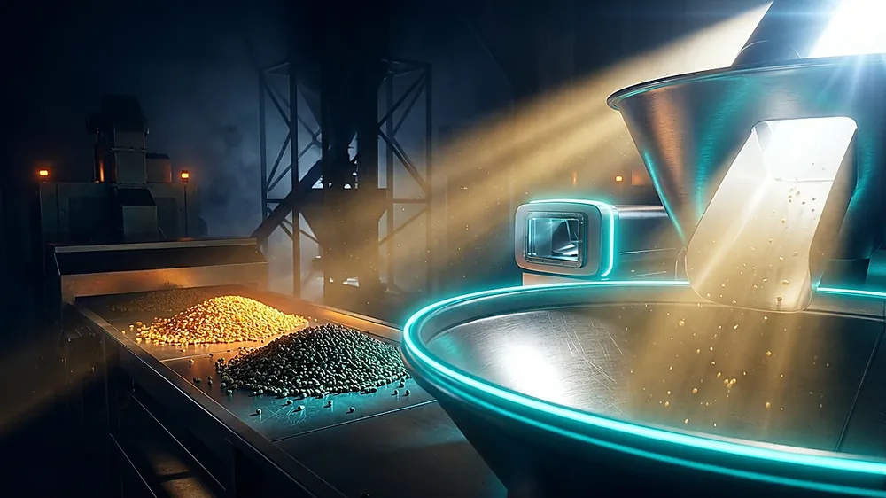 Feed Mill Applications: Consistency Across Every Ingredient — NIR spectroscopy diagram