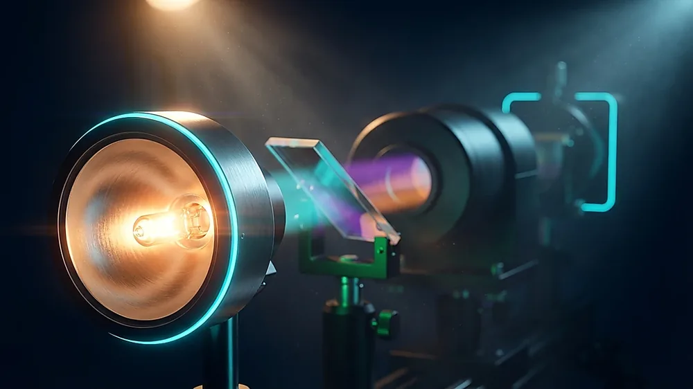 Light Sources, Wavelength Selection, and Detector Technologies — NIR spectroscopy diagram