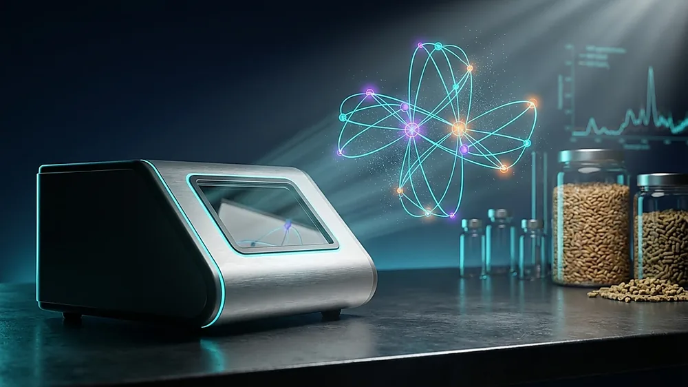 Why Calibration Is the Real Engine Behind the Result — NIR spectroscopy diagram