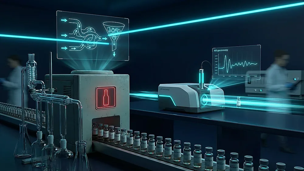 Traditional wet chemistry lab workflow showing time-consuming steps in grain and feed analysis